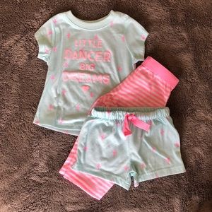 Carter’s | 3 piece pajama set